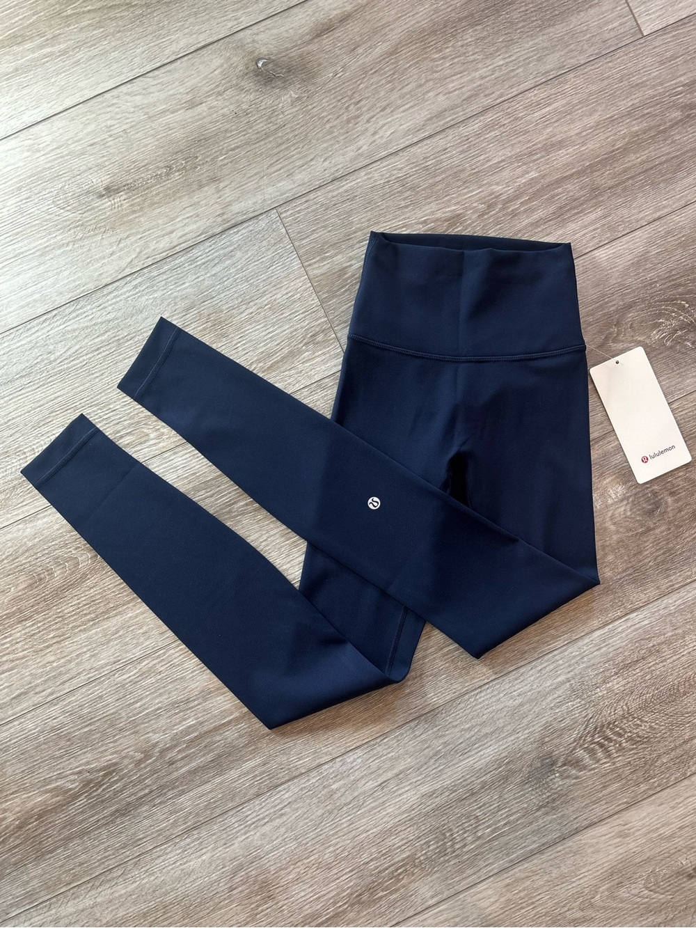 Lululemon Wunder Train No line High Rise Tights 28" True Navy size O